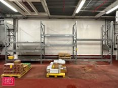 Sections: Pallet Racking: 21’ x 8’ - Rigging Fee: $300