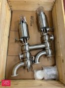 NEW SPX 3” S/S Flow Diversion Valve with Control Tops, Model: W26500016, S/N: 1000006050452