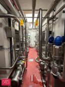 S/S Piping: 160’+, Fitting and Clamps (This Room Only) - Rigging Fee: $350