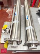 NEW SANI-MATIC S/S 2” Clamp-Type Inline Filters - Rigging Fee: $75