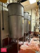 3-Tank CIP System, Including: (3) 400 Gallon S/S Tanks, Pump, Valves, Metering Pumps, S/S