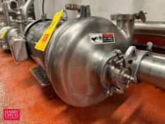 Waukesha Cherry-Burrell Centrifugal Pump, Model: 2085, S/N: 383056-05 with Sterling S/S Clad 10 HP