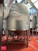 2007 Walker 2,000 Gallon Dome-Top Cone-Bottom Jacketed 316 S/S Processor with Vertical Wide Sweep