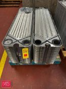 S/S Plate Heat Exchanger Plates - Rigging Fee: $100