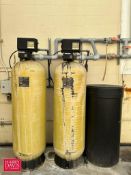 Clack 2-Tank Water Softener System with Digital Controls and Salt Storage Tank - Rigging Fee: $400