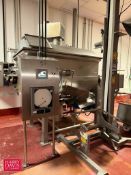 RMF 2,000 LB Capacity Dual-Auger Mixer Blender, Model: 28-2000, S/N: 21041 with Drives, Centrifugal