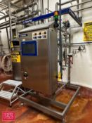 2019 Tetra Pak Online Standardization Unit, S/N: T584576019 with Flow Meters, Valves, Touch Screen