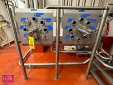 9-Port S/S Flowverter Stations with End Caps, Clamps and (2) Jumpers - Rigging Fee: $300