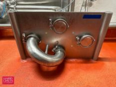 (4) 4-Port S/S Flowverters with End Caps, Clamps and (5) Jumpers - Rigging Fee: $600