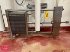APV S/S 1-Zone Plate Heat Exchanger, Model: SR11, S/N: 20023003000208 - Rigging Fee: $250