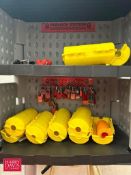 Hot Water Station with Hose, Nozzle, Filter, Valves and Rubbermaid Poly Wall Mounted Cabinet