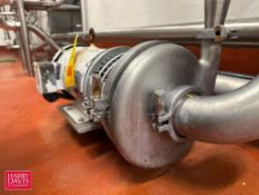 Centrifugal Pump with Baldor 5 HP 1,750 RPM Motor - Rigging Fee: $150