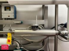 Endress+Hauser S/S Flow Meter, Model: ProMass F, S/N: J7079E1600 - Rigging Fee: $200