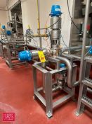 Tuchenhagen 316L S/S Air Valves in Manifold with S/S Rack - Rigging Fee: $105