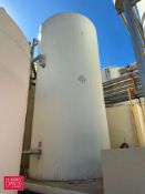 Walker 10,000 Gallon Jacketed 316 S/S Silo: 121” O/D, Model: VSHT, S/N: SPG-28846 with Vertical