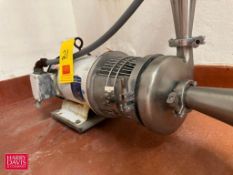 Centrifugal Pump with Baldor 7.5 HP 3,450 RPM Motor - Rigging Fee: $150