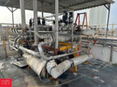 Hot Water System with (4) S/S Shell & Tube Heat Exchangers, 8