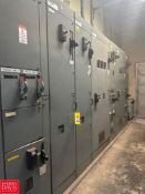 Allen-Bradley Bulletin 2100 MCC with (9) Disconnects - Rigging Fee: $1,750