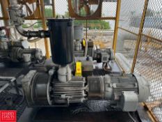 Busch Vacuum Pump, Model: RA0630.B4Z6.1001 with Baldor 25 HP 1,180 RPM Motor - Rigging Fee: $750