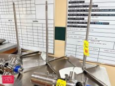 S/S Agitators - Rigging Fee: $150