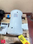 Baldor 5 HP 3,470 RPM Motor - Rigging Fee: $75