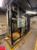 York Shipley Boiler Feed System, Including: (4) Grundfos Feed Pumps 7.5 HP 3,525 RPM Motor, Valves