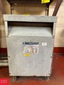 International Transformer Single Phase, Model: 25S83H6, S/N: 16753 - Rigging Fee: $200