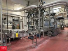 BULK BID (Lot 1004A - 1021Q): Pacific Filler Line, Including: 28-Valve Filler, Bottle Unscrambler