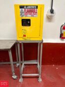 Justrite Flammable Liquid Storage Cabinet: 17