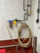 Hot Water Station with Hose, Nozzle, Filter and Valves - Rigging Fee: $100