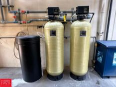 Clack 2-Tank Water Softener with Digital Displays and Salt Storage Tank - Rigging Fee: $500