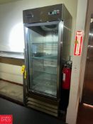 Saba Glass Front S/S Lab Refrigerator - Rigging Fee: $200