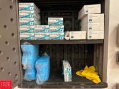 Suncast Poly Cabinet, Squeegees and Assorted S/S Equipment Mounts - Rigging Fee: $100