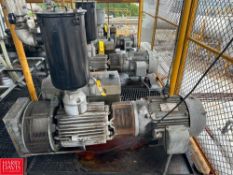 Busch Vacuum Pump, Model: RA0630.B4Z6.1001 with Baldor 25 HP 1,180 RPM Motor - Rigging Fee: $750