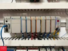 Allen-Bradley Compact Logix L35E with DeviceNet, (7) I/O Cards, (2) PowerFlex 1 HP