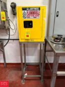 Flammable Liquid Storage Cabinet with S/S Stand: 17