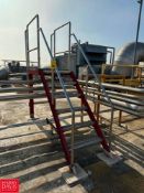 Crossover Stairs/Ladder with S/S Steps and Handrail - Rigging Fee: $450