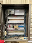 Allen-Bradley SLC 5/05 CPU with (3) I/O Cards, Red Lion Touchscreen HMI and (6) Digital Displays