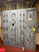 Allen-Bradley Centerline MCC, S/N: SNERXN546/1 with Horizontal Power 800 Amps, Vertical Power 600