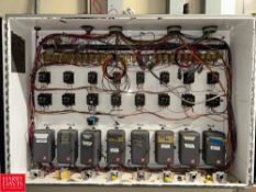 Paragon Electric Timing Motors, (16) Furnas Definite Purpose Controllers, Relays and Enclosure