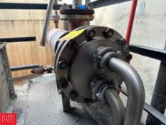 S/S 6' Shell & Tube Heat Exchanger - Rigging Fee: $1,250