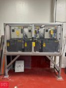 S/S Platform with Plexiglass Enclosure: 90” x 27