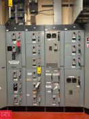 Allen-Bradley Centerline MCC with Horizontal Power 800 Amps, Vertical Power 300 Amps