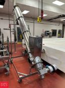 S/S Portable Incline Auger: 8 x 8