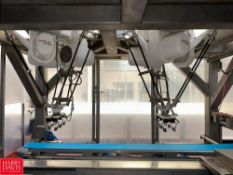 2014 Fanuc Packaging Robots, Model: M-3iA/6S, S/N: R14501901 and R14700721 with S/S Stand