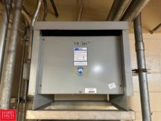 3–Phase Transformer, Model: T-IA-53342-3S - Rigging Fee: $200