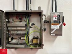 Allen-Bradley PLC with (4) I/O Cards and S/S Enclosure (Subject to Bulk Bid: Lot 1004)