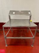 S/S Table: 4’ x 4' - Rigging Fee: $75