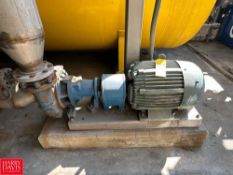 Aurora Pump with U.S. Electrical 60 HP 1,780 RPM Motor - Rigging Fee: $250