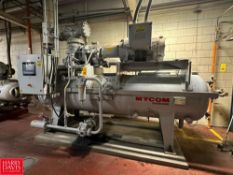 2020 Mycom 450 HP Ammonia Screw Compressor, Model: N250VSDD-MSX, S/N: 25560558 with Weg Soft Starter
